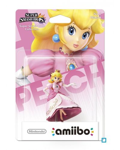 Figurina Nintendo amiibo - Peach No.2 [Super Smash] - 3